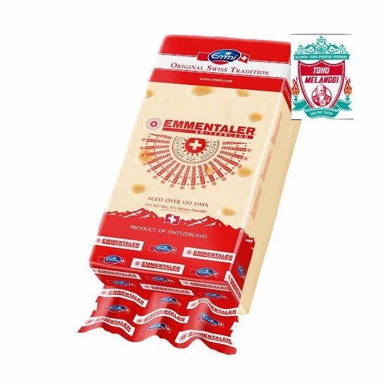 

Cheese Swiss Import Emmi Emmentaler 100 gr | Keju Emental Emmental