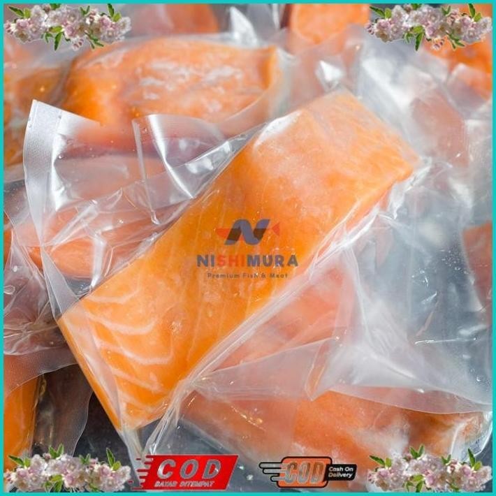 

BISMILLAH IKAN SALMON FILLET 200 1KG STEAK CUT TROUTS FROZEN FRESH BY NISHIMURASHOP NISHIMURA ALISUP