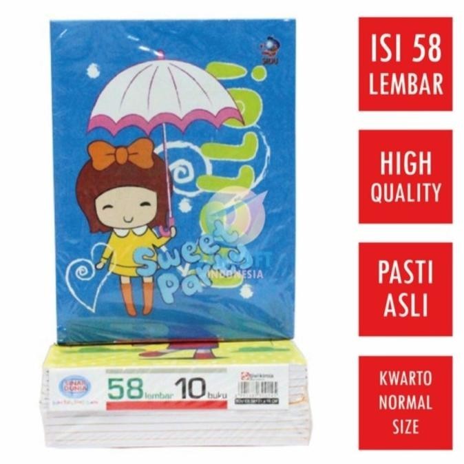 

Buku Tulis SIDU 58 Lembar