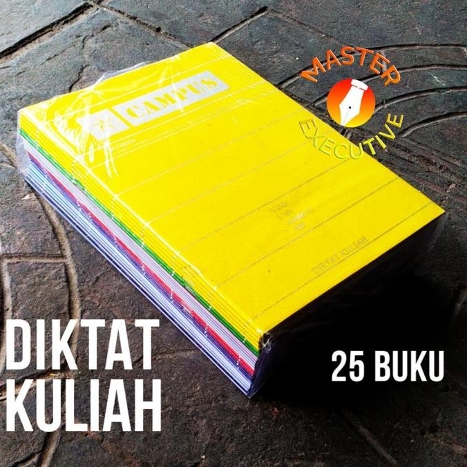 

Campus Buku Tulis Sekolah Diktat Kuliah 24 Lbr / Kampus [1Pak 25 Buku]