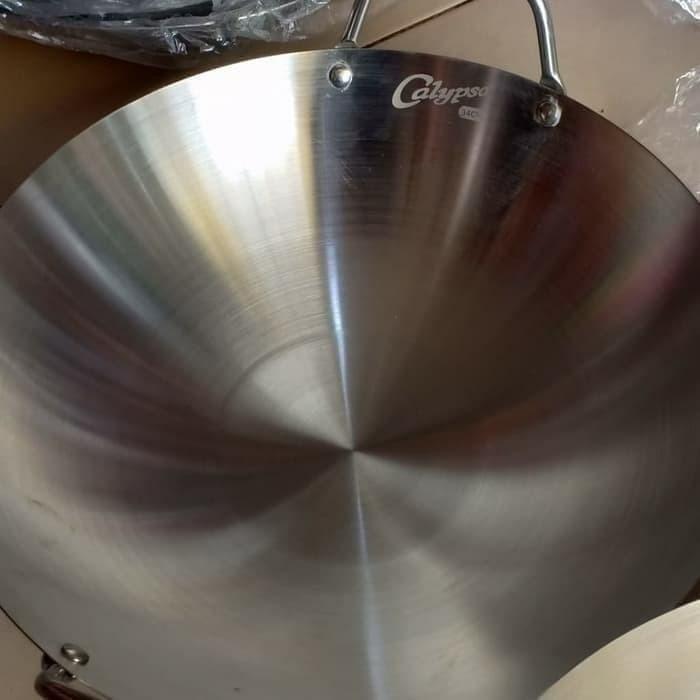 Calypso Kuali Penggorengan Stainless 70 Cm Wajan Besi 70Cm