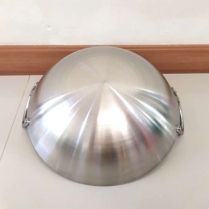 Wajan Stainless Calypso Anti Lengket 70Cm/Kuali Penggorengan