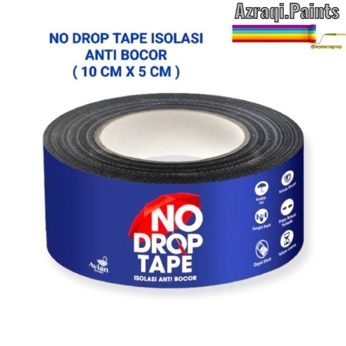 No Drop Tape Isolasi Anti Bocor 10 Cm X 5 Meter Oryginal
