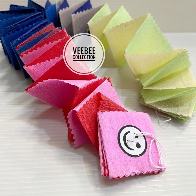 

Silahkan Order] Kertas Krep ulir merah putih warna/ dekorasi perayaan dirgahayu ultah