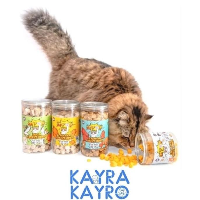 

Cat Pow Freeze Dried Pet Snack 100 gr - Treat/Camilan Anjing Kucing CS