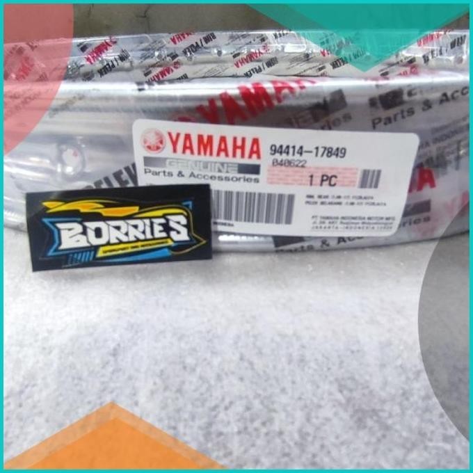 VELG RIM DID ORIGINAL VEGA RR VEGA ZR UKURAN 140 RING 17 HITAM / CHROM