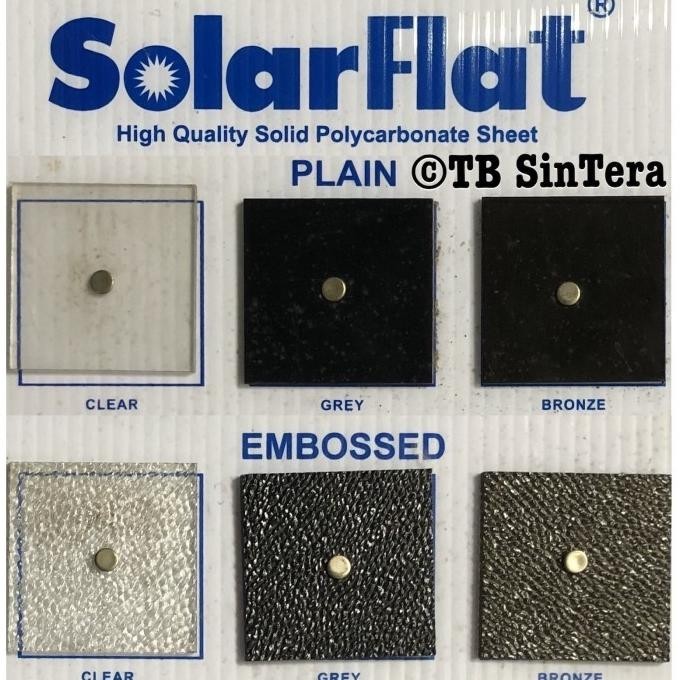 ATAP POLYCARBONATE IMPRALON SOLARFLAT 6 MM / SOLARTUFF FLAT 6MM