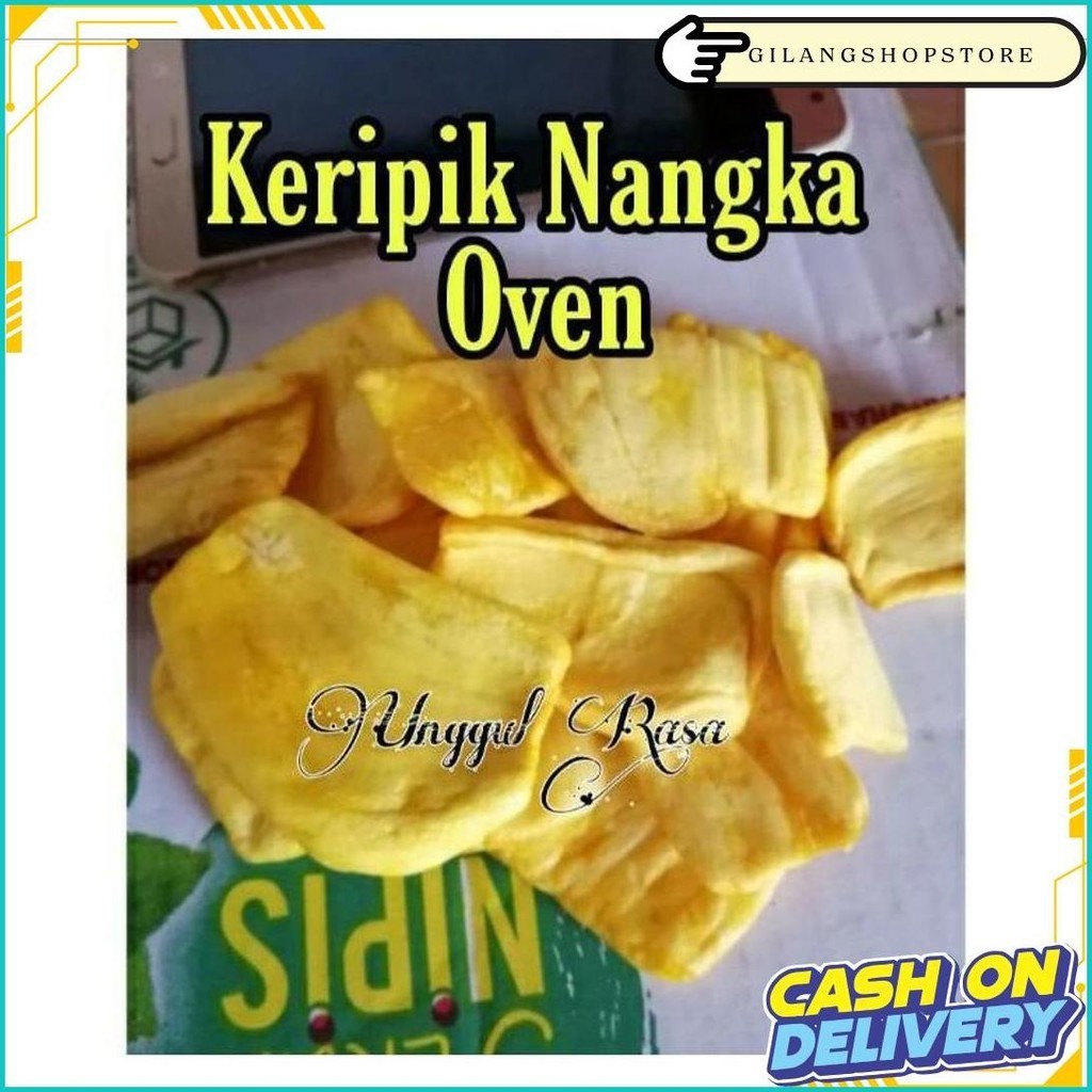 

Keripik Nangka Grade A Premium 250 Gr Gratis Ongkir