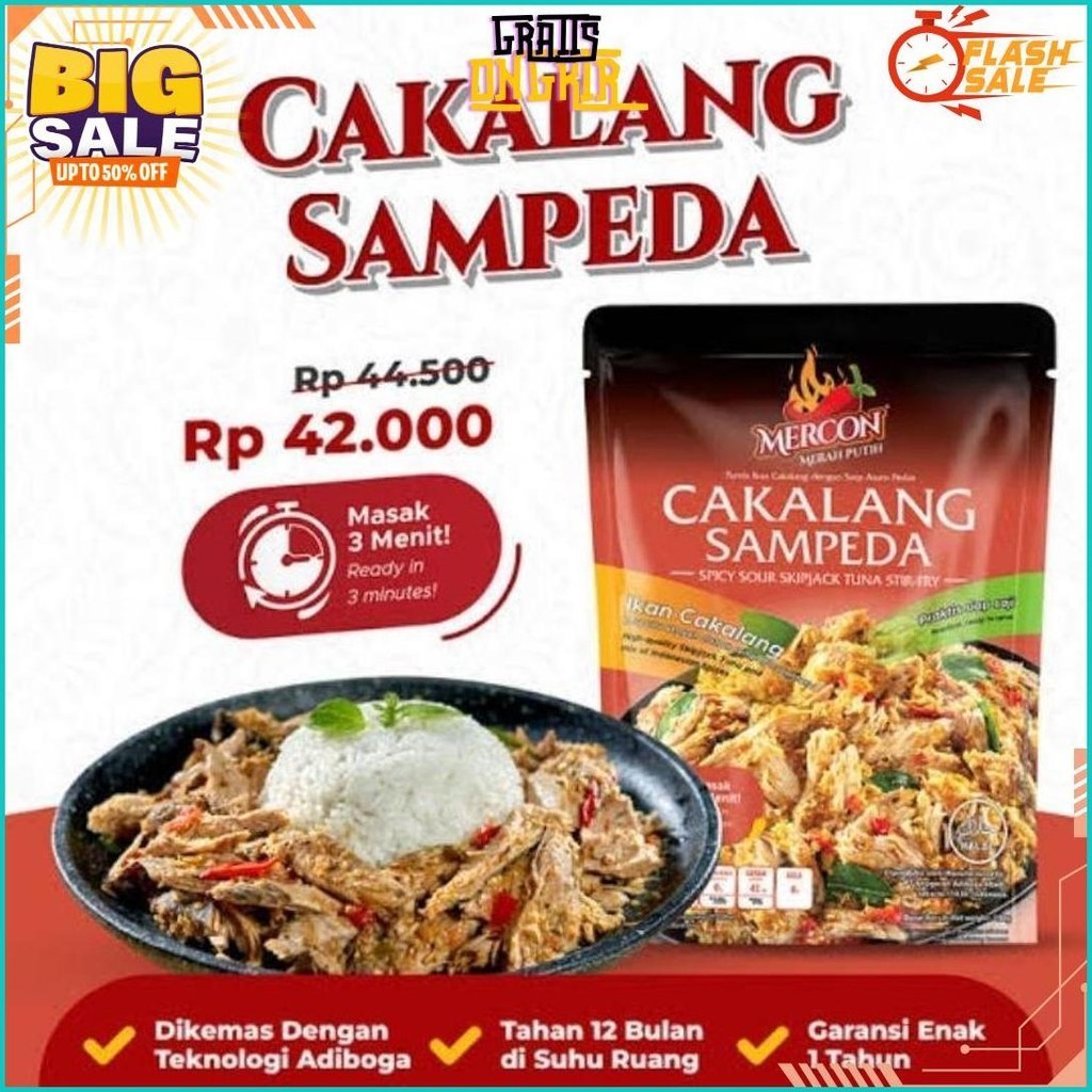 

Sambel Instant Oseng Mercon Viral Terlaris