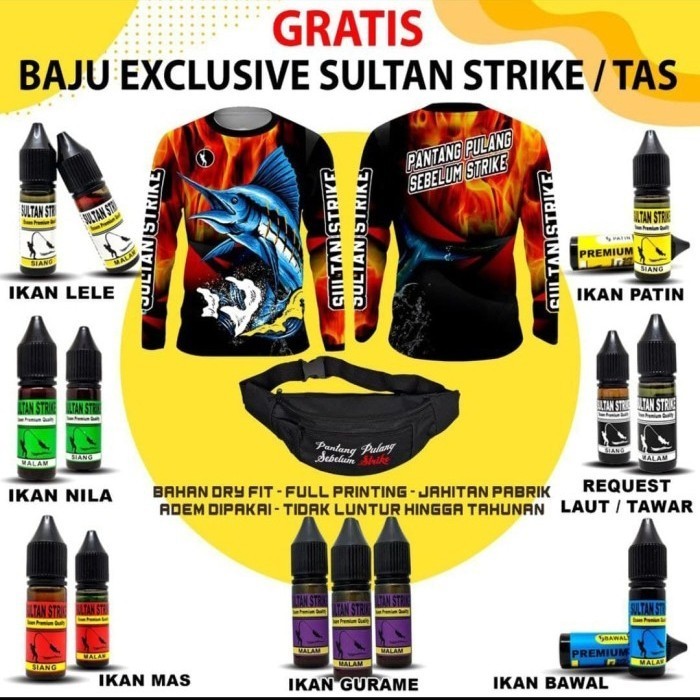 Strike Sultan Essen Premium Biang Mas Jagoan Galatama/Pung Atau Harian