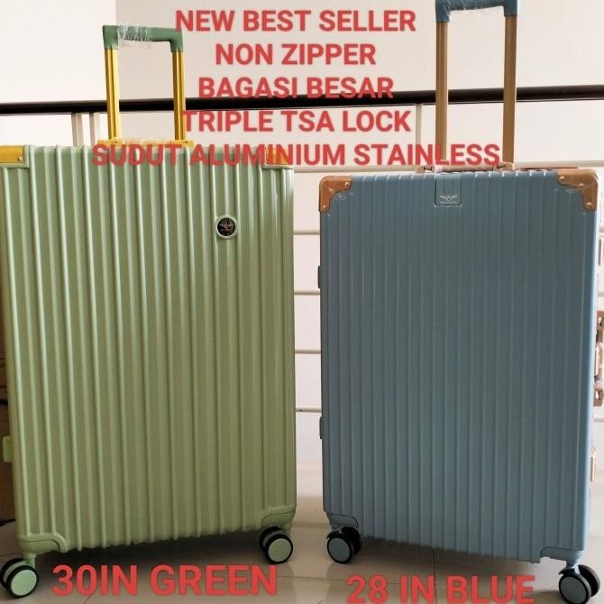 BEBAS ONGKIR - KOPER FIBER 28 INCHI POLO ORIGINAL UKURAN JUMBO TERMURAH TERLARIS