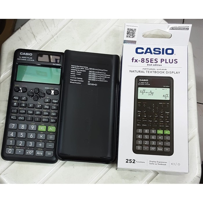 

Ready Casio Calculator Scientific FX 85 ES PLUS
