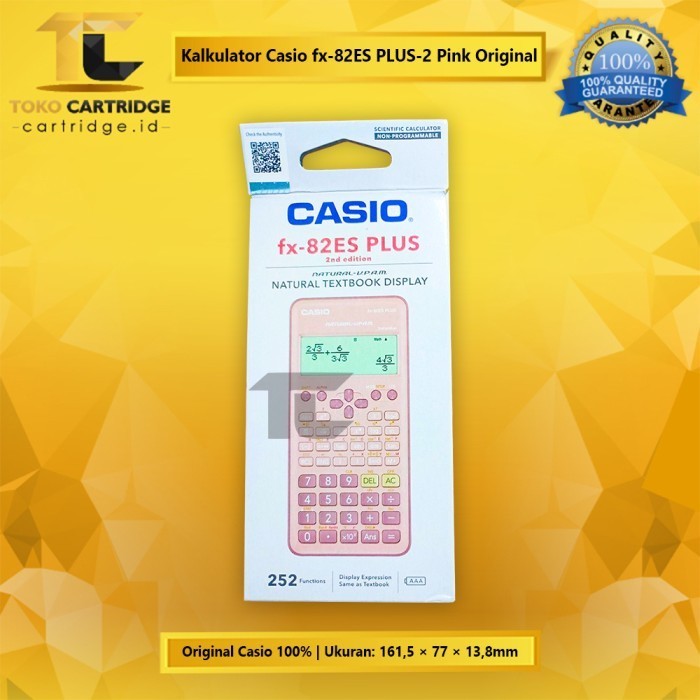 

Ready Kalkulator Casio fx 82ES PLUS-2 Calculator Scientific New Original