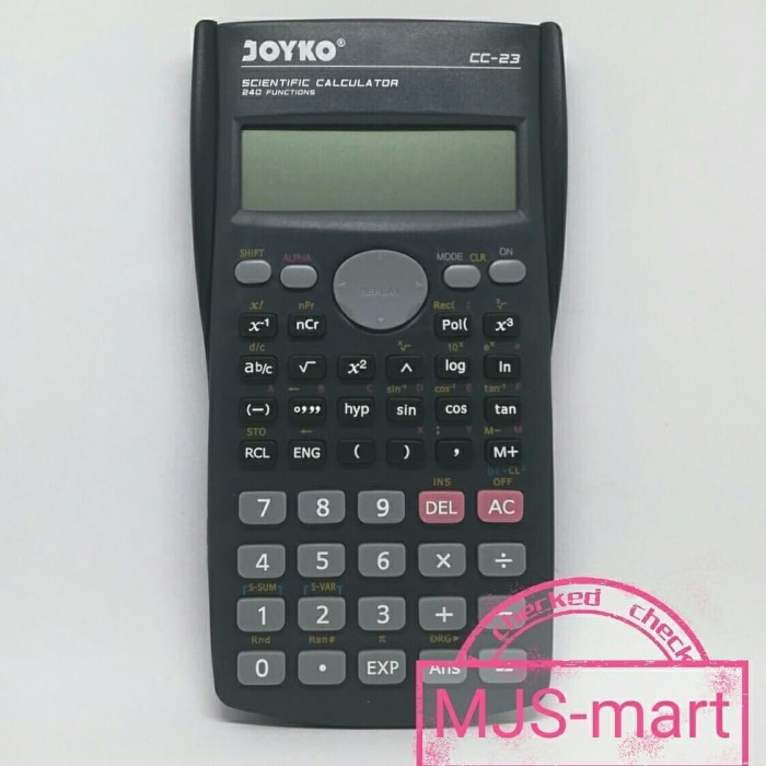 

Ready Calculator atau Kalkulator Scientific Joyko CC-23