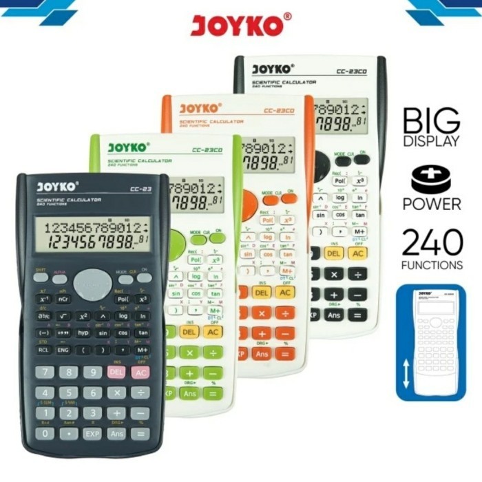 

Ready Kalkulator Joyko Scientific CC-23
