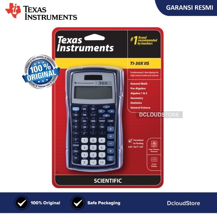 

Ready Calculator Original Texas Instruments TI 30X IIS Scientific Kalkulator