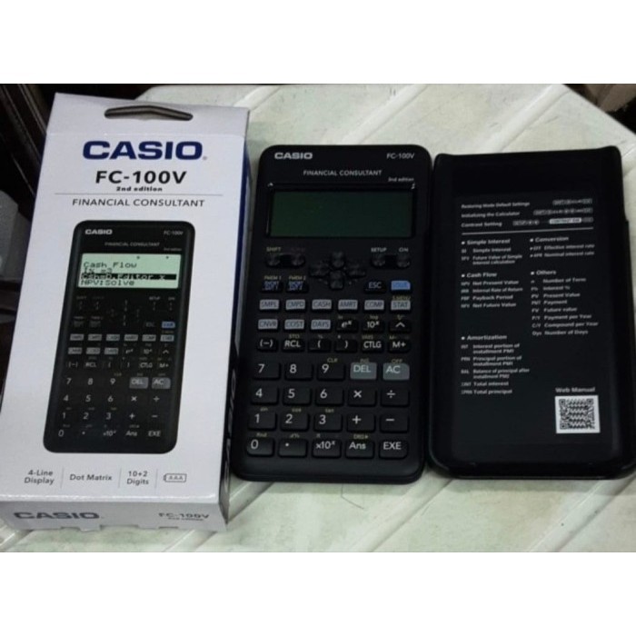 

Ready Casio FC 100 V / Calculator Financial