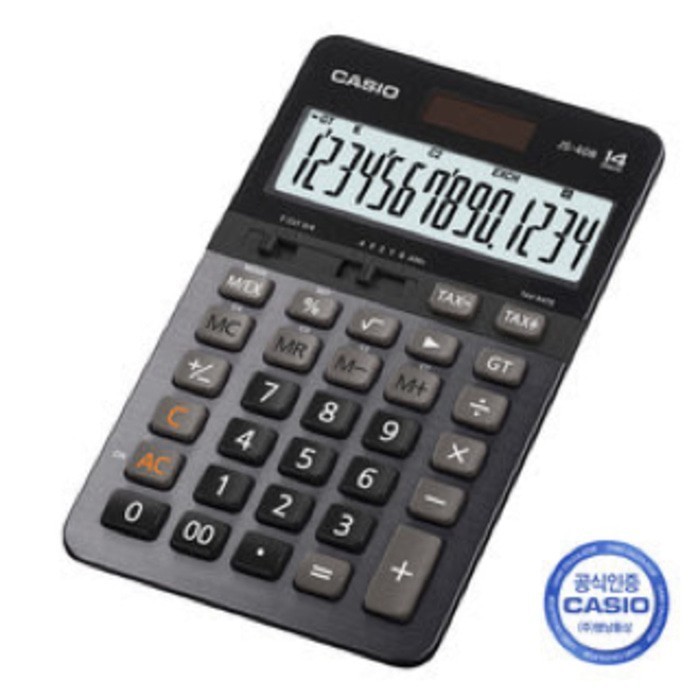 

Ready Casio Heavy Duty Calculator JS-40B - Kalkulator Kantor Office JS 40 B