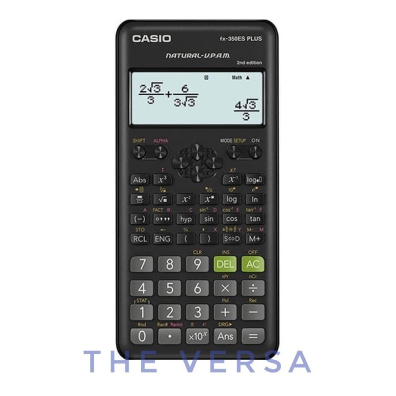 

Ready Kalkulator Casio FX-350ES Plus FX-350 ES Original Garansi Resmi