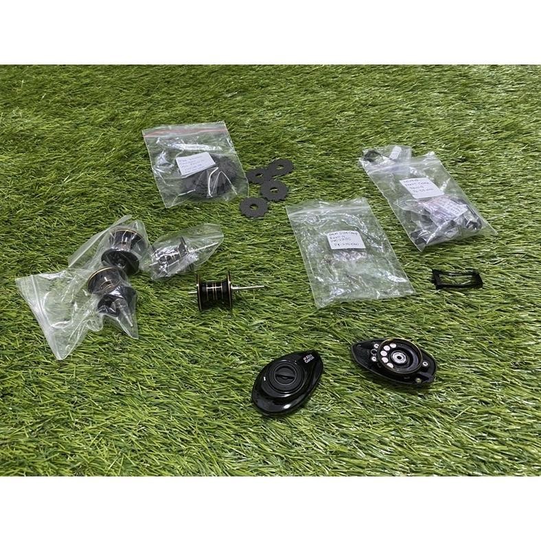 CR - SPAREPART ORIGINAL ABU GARCIA PALM SIDE COMPLETE REVO4 L DAN SPOOL COMPLETE PROMAX3 TERLARIS