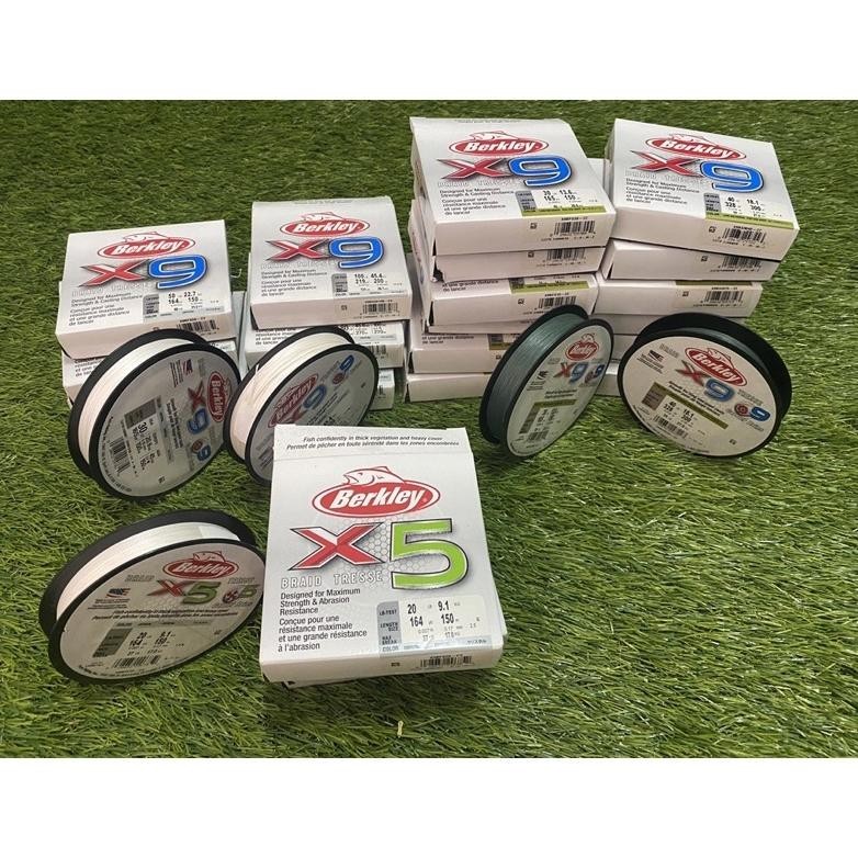 CR - BENANG PE BERKLEY X9 DAN X5 150 METER MADE IN USA TERLARIS