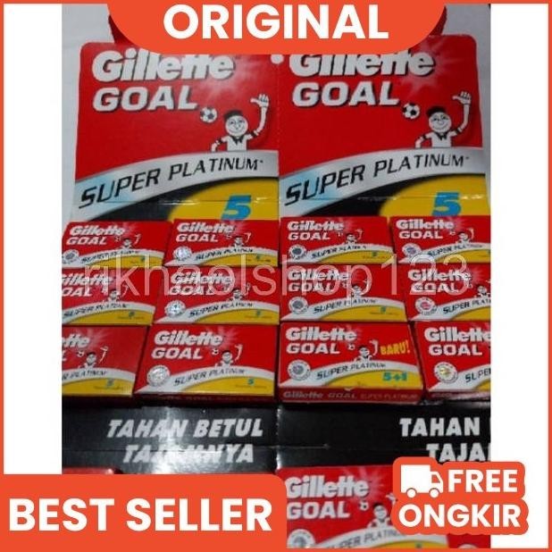 Silet Cukur Gillette Goal. Silet Goal, Pisau Cukur, Silet Cukur