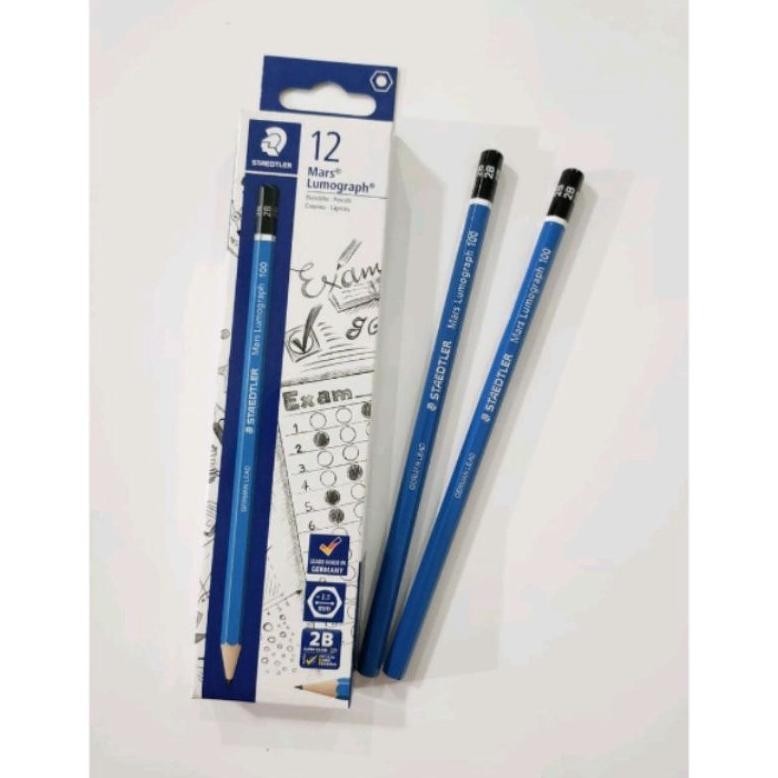 

Pensil Staedtler 2B Mars Lumograph (1 Lusin ) Promo Terbatas !