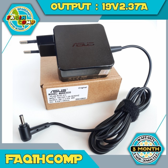 Adaptor Charger Original Laptop ADP-45BW Z 19V-2.37A 45W