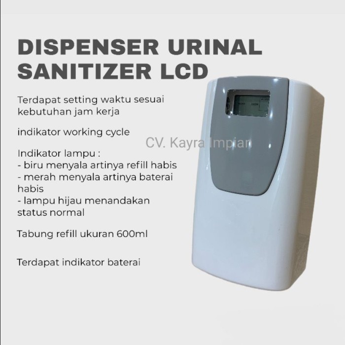 Ready URINAL CLEANER DIGITAL / URINAL TOILET SANITIZER / URINAL OTOMATIS