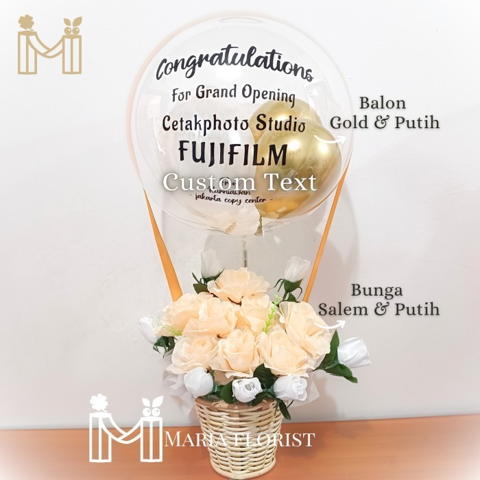 Buket Balon Artificial Grand Opening - Bloom Box Artificial