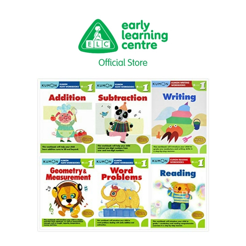 Kumon Grade 1 - 6 - Buku Edukasi Matematika Anak