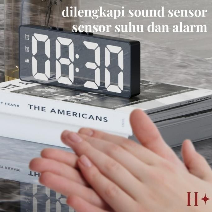 

Jam Meja LED Digital Multifungsi Alarm Weker CM
