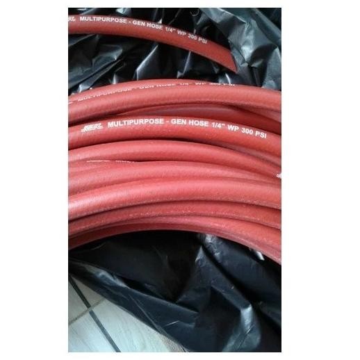 Selang Angin Kompressor Dan Nitrogen Size Seperempat Ncr Merah Orange