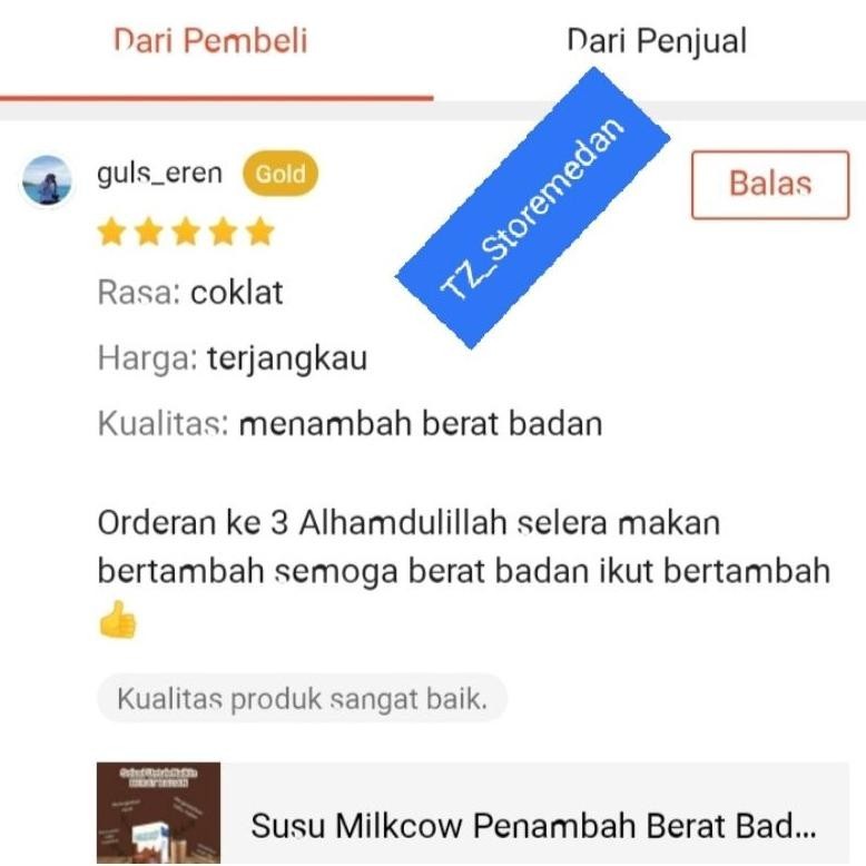 

Big Sale Susu Milkcow 100% Ori Penggemuk Badan Untuk Semua Usia Garansi