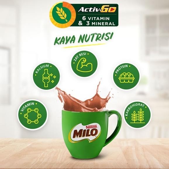 

Promo Bravo Supermarket - Milo Activ-Go Susu Bubuk Rasa Cokelat 300 Gr | Murah Ori 8.8