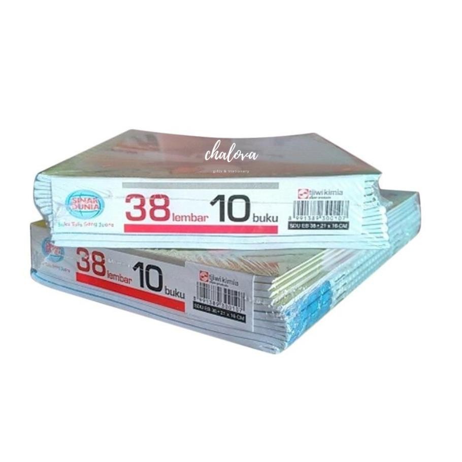 

8.8 [Pak] Buku Tulis Sidu 38 Lembar / Buku Tulis Sidu Isi 10 Pcs