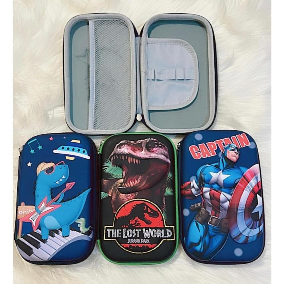 

dvc-78 Tempat Kotak Pensil Pulpen 3D Timbul EVA Unicorn Dinosaurus Astronot 22CM Anak Sekolah / Pencil Case Waterproof Jumbo Besar Smiggle Laki-laki Perempuan Terlaris