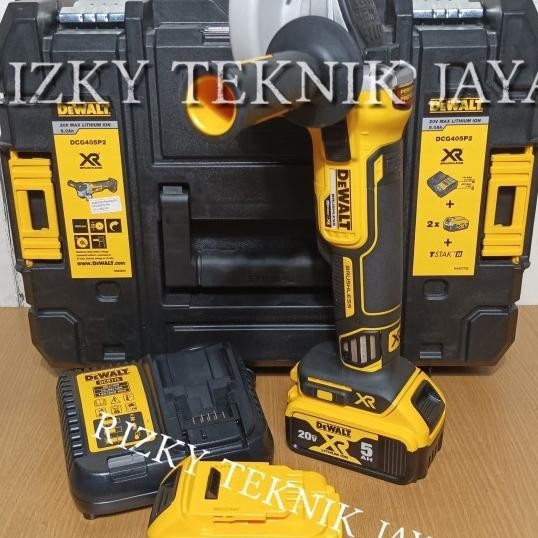 Gerinda Dewalt Cordless 5 Inch Dewalt Dcg406 Mesin Gerinda Baterai