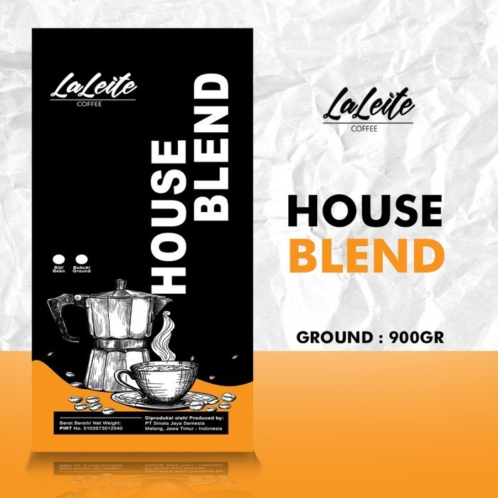 

Secrenada - Kopi House Blend 900G - Ground (Bubuk)