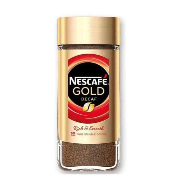 

Secrenada - Kopi Bubuk Nescafe Gold Decaf 100Gr Jar