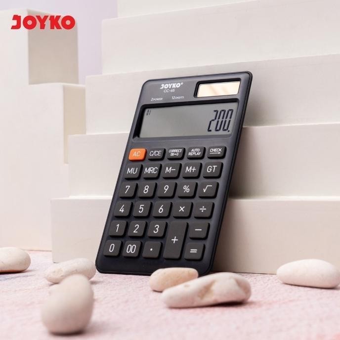 

Ew64 Calculator Kalkulator Joyko CC-65 12 Digits Check & Correct Murah