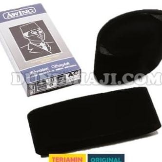 Peci Awing / Kopyah Songkok / Kopiah Songkok Awing / Awing Hitam Ac