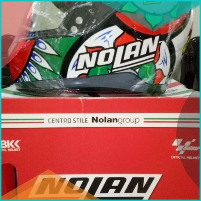 Helm Nolan N60-5 Replika C.Davies 8JVLZ4 suku cadang