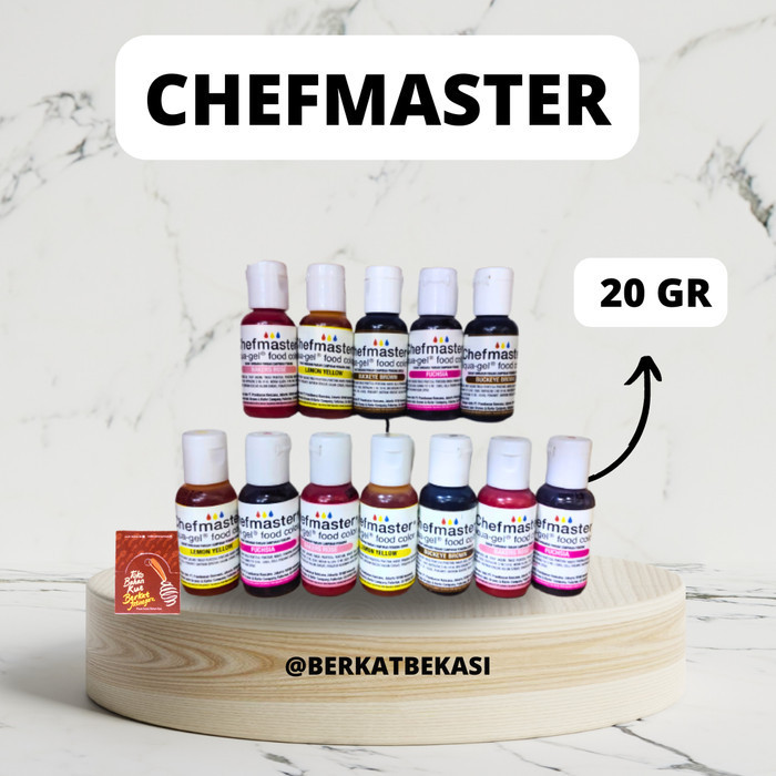 

Terlaris PEWARNA CHEFMASTER 20 ML / FOOD COLORING SALE