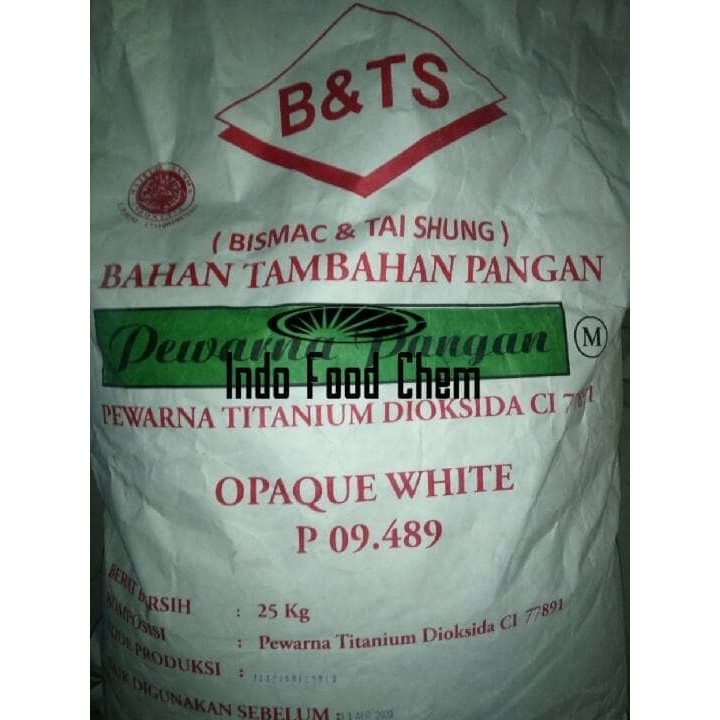 

Terlaris Pemutih makanan/opaque white SALE