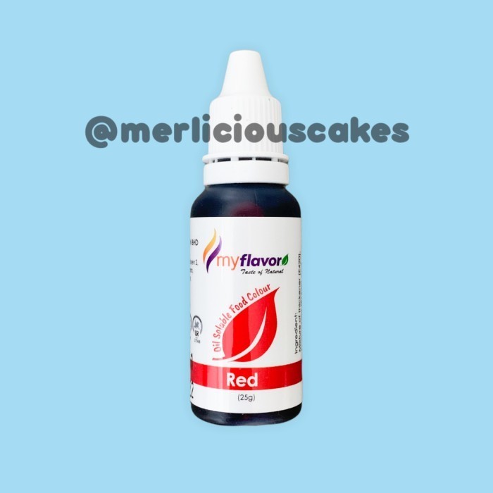 

Terlaris Red Oil My Flavor Food Colour Pewarna Makanan Buttercream SALE