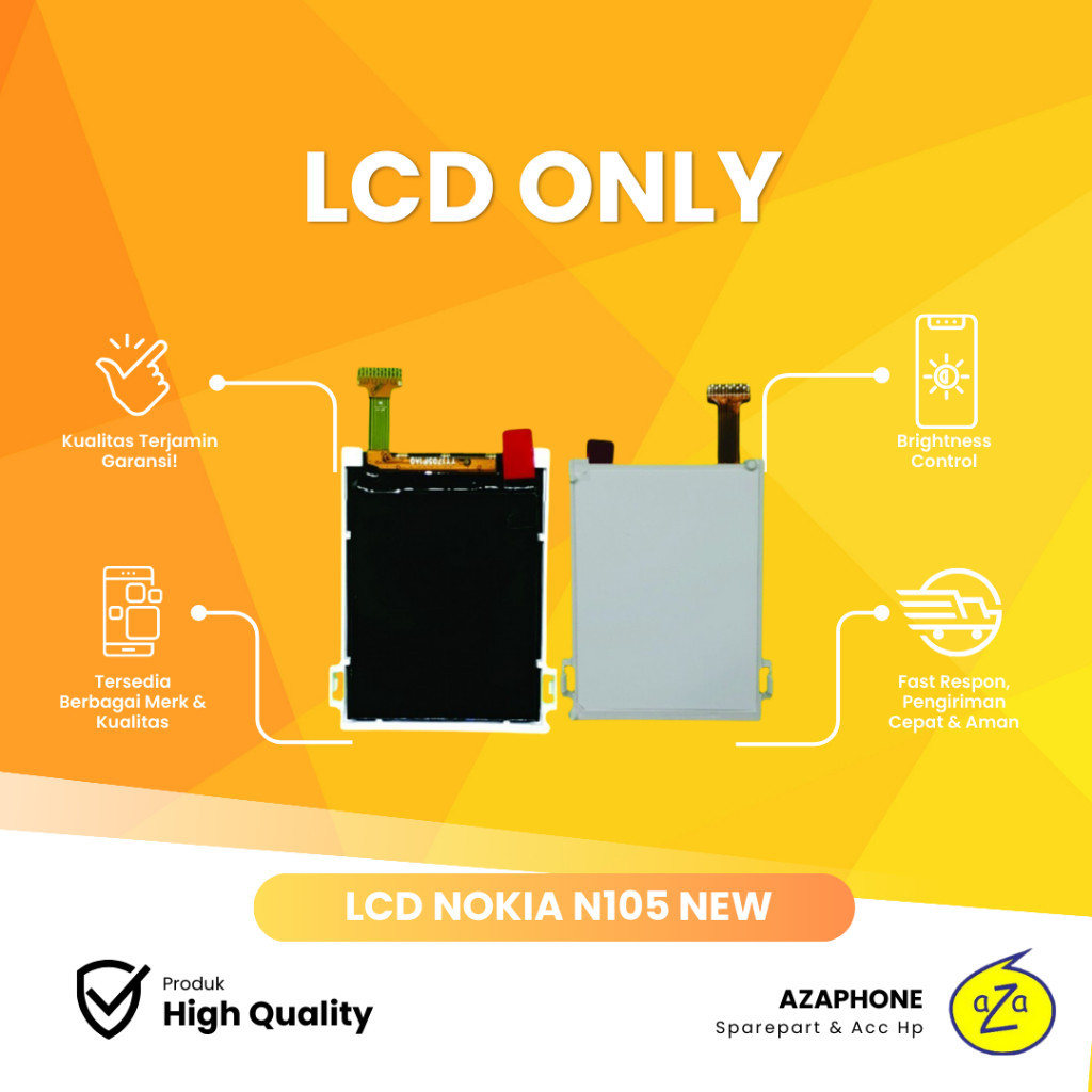LCD NOKIA N105 NEW LCD ONLY BERKUALITAS