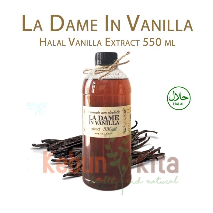 

Terlaris La Dame in Vanilla Halal Vanilla Extract 550 ml SALE