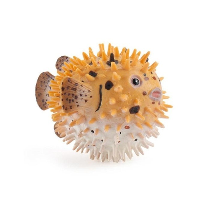 Mainan Ikan Buntal Pufferfish / Figure Puffer Fish