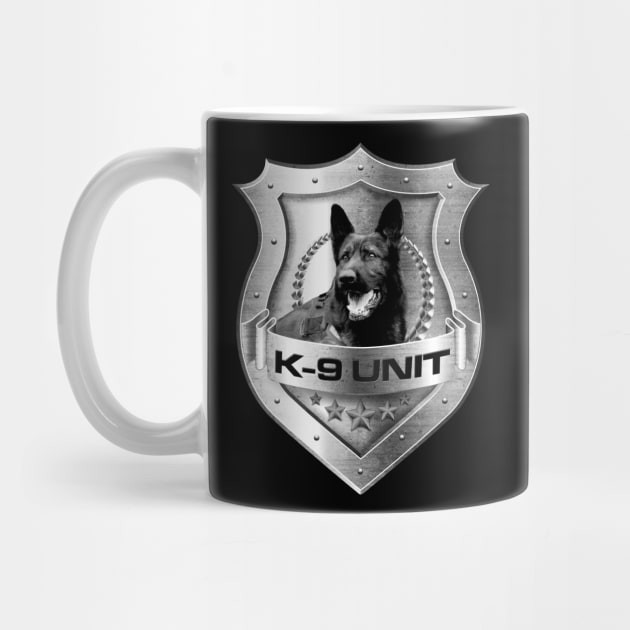 Mug Kopi Gembala Jerman Lencana Unit K 9 Logam Metal K 9 Unit Badge German Shepherd Coffee Mug